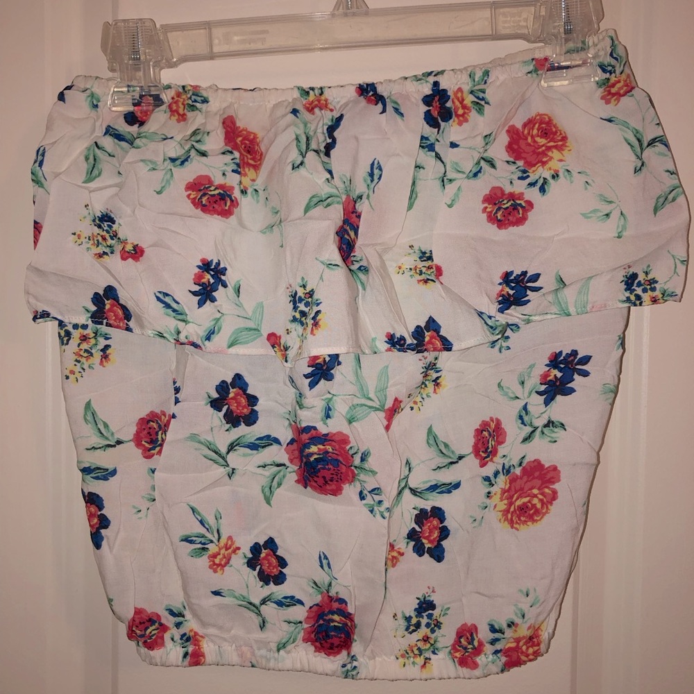 Floral cop top